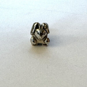Authentic Pandora Bunny Retired Sterling Silver Charm